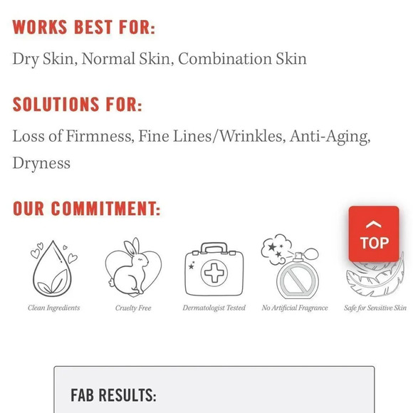 First Aid Beauty Ultra Repair  firming collagen cream 10mL - Picture 3 of 3